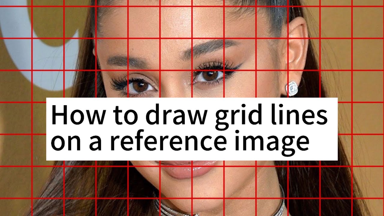 How to draw grid lines on a reference image