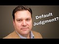 3 Ways to Deal with Your Default Judgment