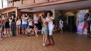 Morenasso and Adi Baran Kizomba at Salsa Week Romania 2019 - Lil Saint Evita