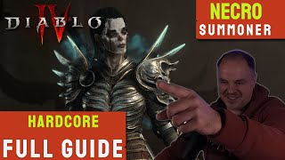 Diablo 4 | HARDCORE - Necromancer | FULL GUIDE