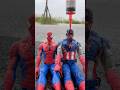 Satisfying with Unboxing Spider Man &amp; Captain America Fun Toys Videos ASMR #toys #shorts