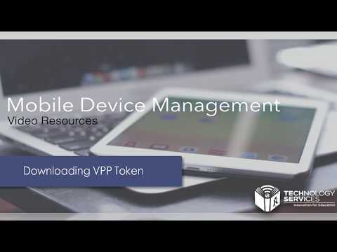 Downloading VPP Token