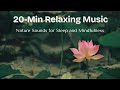 20-Min Relaxing Music with Nature Sounds – For Sleep & Mindfulness
