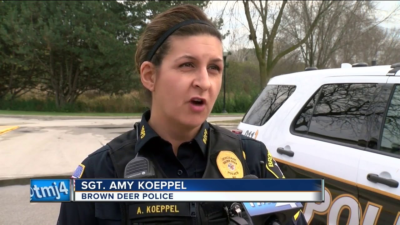Battery thief leads Brown Deer police on high speed chase - YouTube