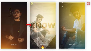 How To Make Trending Attitude Light Effect WhatsApp Status Video Editing In Kinemaster Tutorial