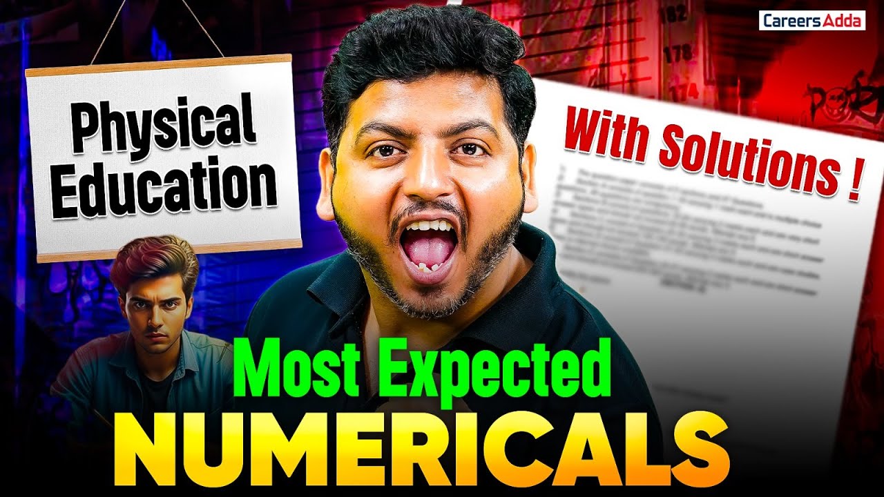 Physical Education Class 12 All Important Numericals 🔥 | Board Exam 2026 | Most Expected Questions