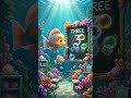 Number 3#3#number3#kidsreels #viral #animation #counting #fish #SunshineKindergarten_Javeria