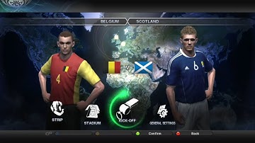 PES 2011 | Belgum vs Scotland 🔥⚽🎮