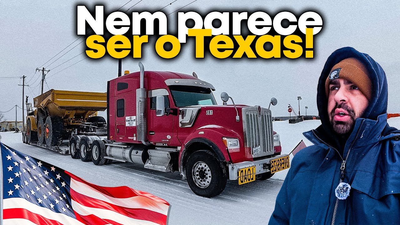 PEGUEI A PIOR TEMPESTADE DE NEVE NOS ESTADOS UNIDOS!