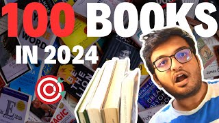 How to read 100 books in 2024