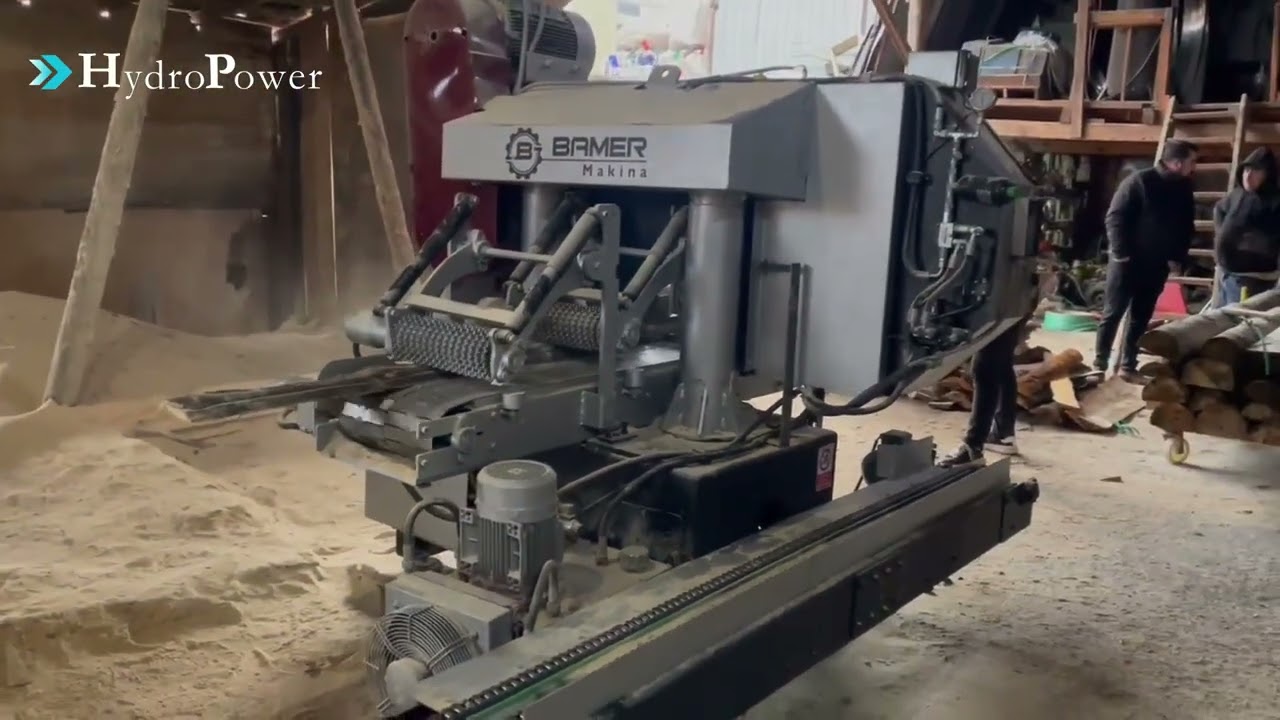 HdyroPower Hidrolik Kapak Yarma Makinası