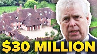 Inside Prince Andrew's INSANE Windsor Mansion! (HOUSE TOUR)