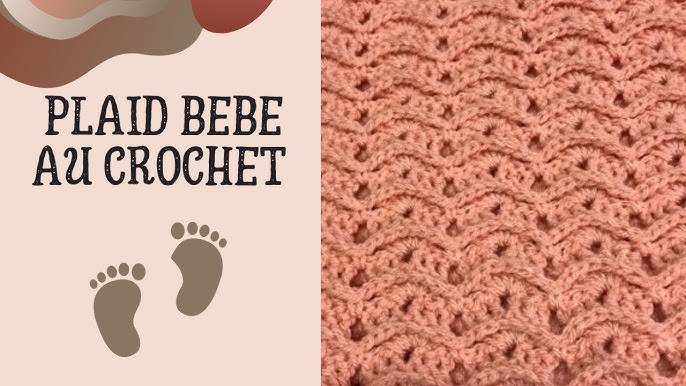 Crocheter Une Couverture Pour Bebe 70x90cm Super Simple A Crocheter Instructions Pour Debutants Youtube