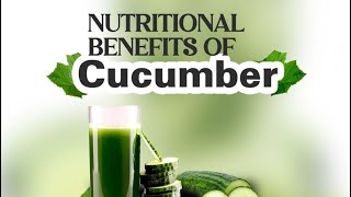 8 Facts About Cucumber You Don’t Know.