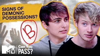 Can You Pass the Paranormal Arts Test? ft. Sam & Colby | MTV Access