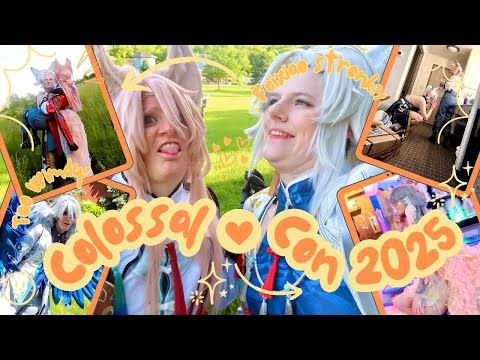 Colossalcon Prime 2025 Vlog || That Feel When You Have to go to the Hospital at an Anime Con
