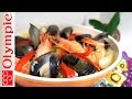 オリンピックの超簡単レシピ　海鮮たっぷりパエリア作り方 　（ムール貝も入って豪華♪）　★携帯コンロでアウトドアでもできます！