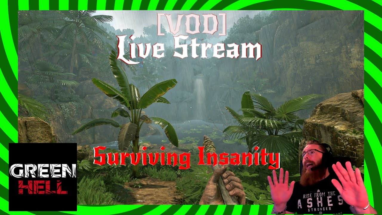 [VOD] Green Hell Lets Play Live Gameplay [Commentary]