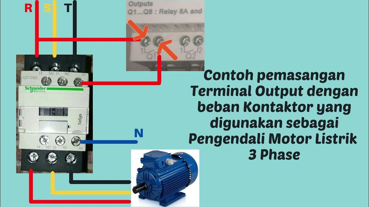 Pengawatan atau Wiring Diagram pada Smart Relay Zelio YouTube