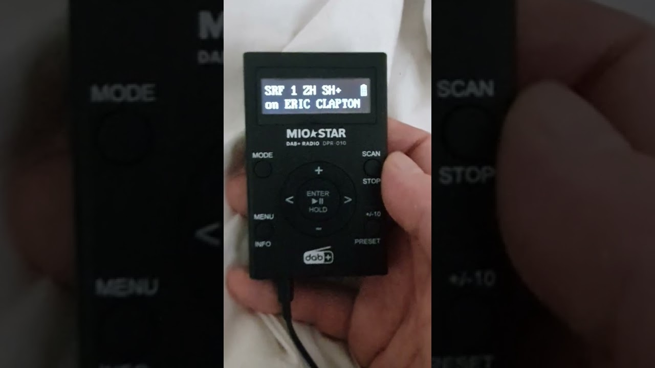 Miostar DPR-010 DAB+ Radio - SRF 1 12C Empfangsproblem