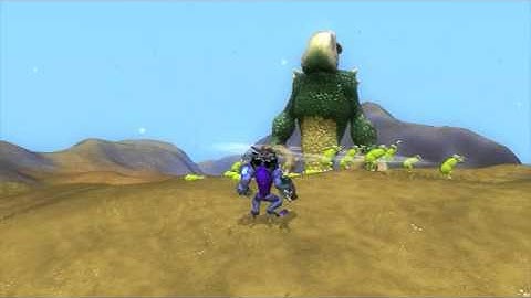 Spore Mods - SeaMonster Headbutt Creature Attack