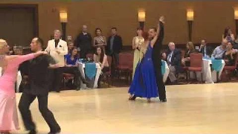 Ben and Cheryl Seifert dance Waltz at Sapphire Dan...