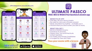 Ultimate Passco - WAEC: BECE & WASSCE Past Questions and Answers app screenshot 2