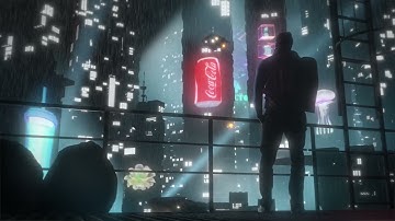 In the style of a Blade Runner. Element 3D and After Effects test.