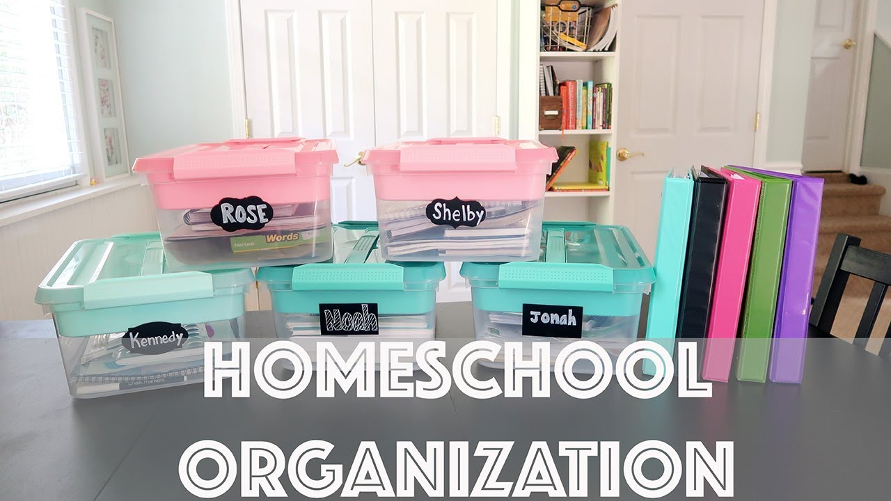 Homeschool Organization: The Ultimate Guide to Organizing Your Homeschool  Life - TheHomeSchoolMom