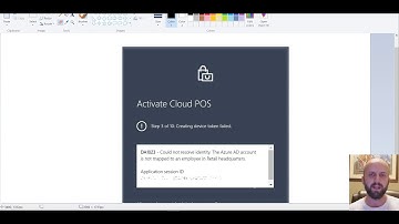 DA1023 - Could not resolve identity error on CPOS or MPOS in Dynamics 365FOE - Nextone Consulting