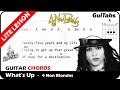 WHAT&#39;S UP 🎩 - 4 Non Blondes ( Lyrics and GuiTar Chords ) 🎸