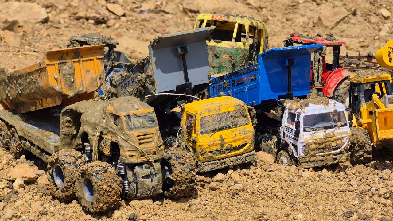 WASHING TATA TRUCK | VOLVO TRUCK  | TIPPER  JCB HMT TRACTOR @Spdreamtoys 