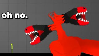 *NEW* Shocking SIREN HEAD Eats RAGDOLLS in Melon Sandbox Playground