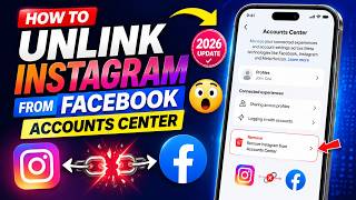 How to Remove Instagram from Facebook Accounts Center (2026)