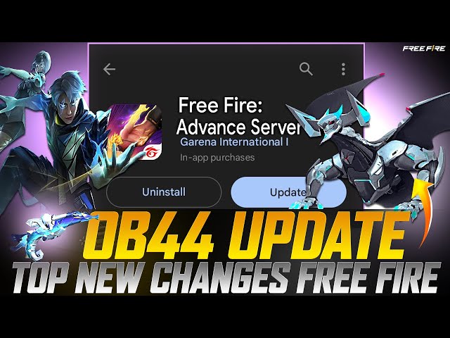 OB44 Update Top New Changes | Advance Server Download Method Today | New OB44 Update Free Fire class=