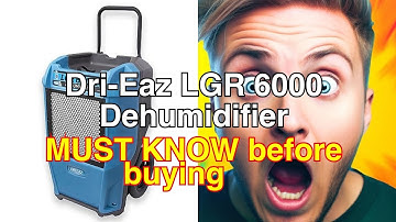 Dri-eaz lgr 6000 commercial dehumidifier with pump review | industrial, portable, and durable