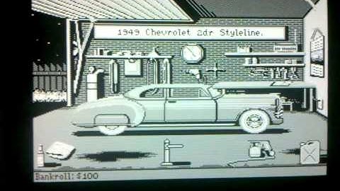 CGA Monochrome image shake