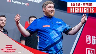 THE GAME OF HIS LIFE! | Day One Evening Highlights | 2024 Dutch Darts Championship