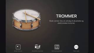 Trommebeat i Garageband og komposition i Launchpad screenshot 2