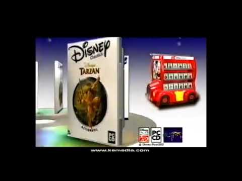 Disney CD-rom - Classics, klassiska spel - Reklam Hyrfilm VHS