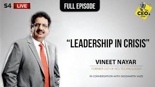The CEO's Chair® - LIVE with Vineet Nayar