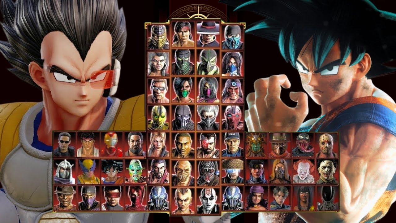 Mortal Kombat 9 - GOKU & VEGETA (DRAGON BALL) MOD - Expert Tag Ladder - Gameplay @(1080p) 60ᶠᵖˢ ✔