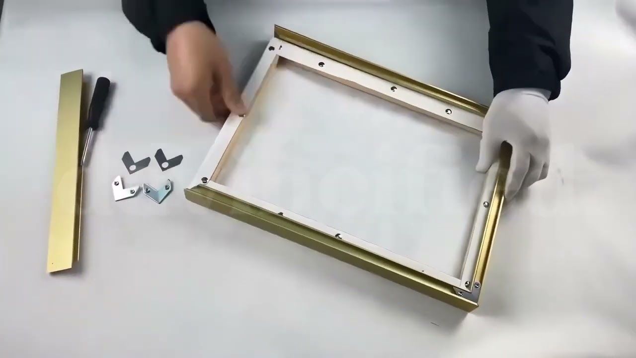 How to frame your paint by numbers canvas (Modern Frame Kit)