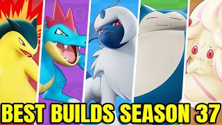 BEST POKEMON BUILDS in RANKED SEASON 37 for every ROLE | Pokemon Unite