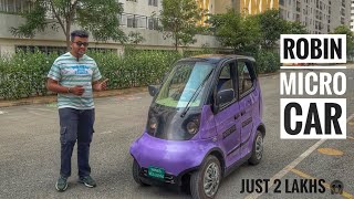 MICRO CAR | EV IN 2 LAKHS😱 #automobile #evcar #cars