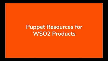Continuous Update Delivery with Puppet, WSO2 Webinar