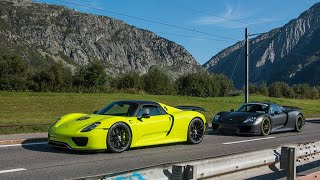 x2 Porsche 918 Spyder Weissach Package - Drag Race, Accelerations, Overview and more!!