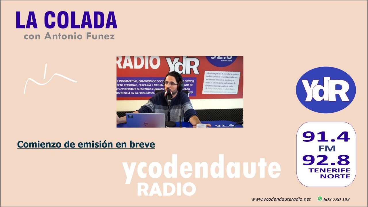 21.10.2025 / LA COLADA... con Antonio Funez