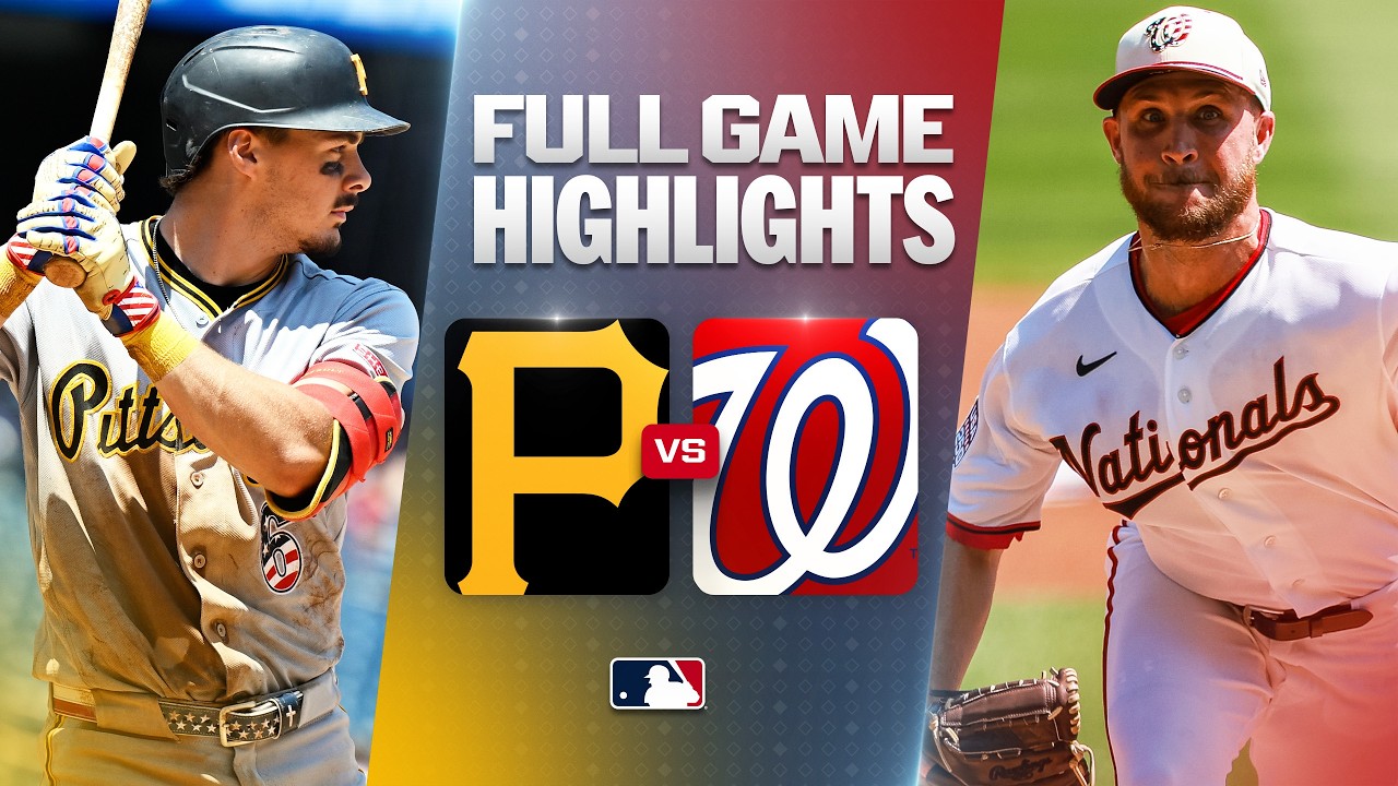 PIRATES vs. NATIONALS: Official Full Game Highlights (July 4) | 2026 MLB Season