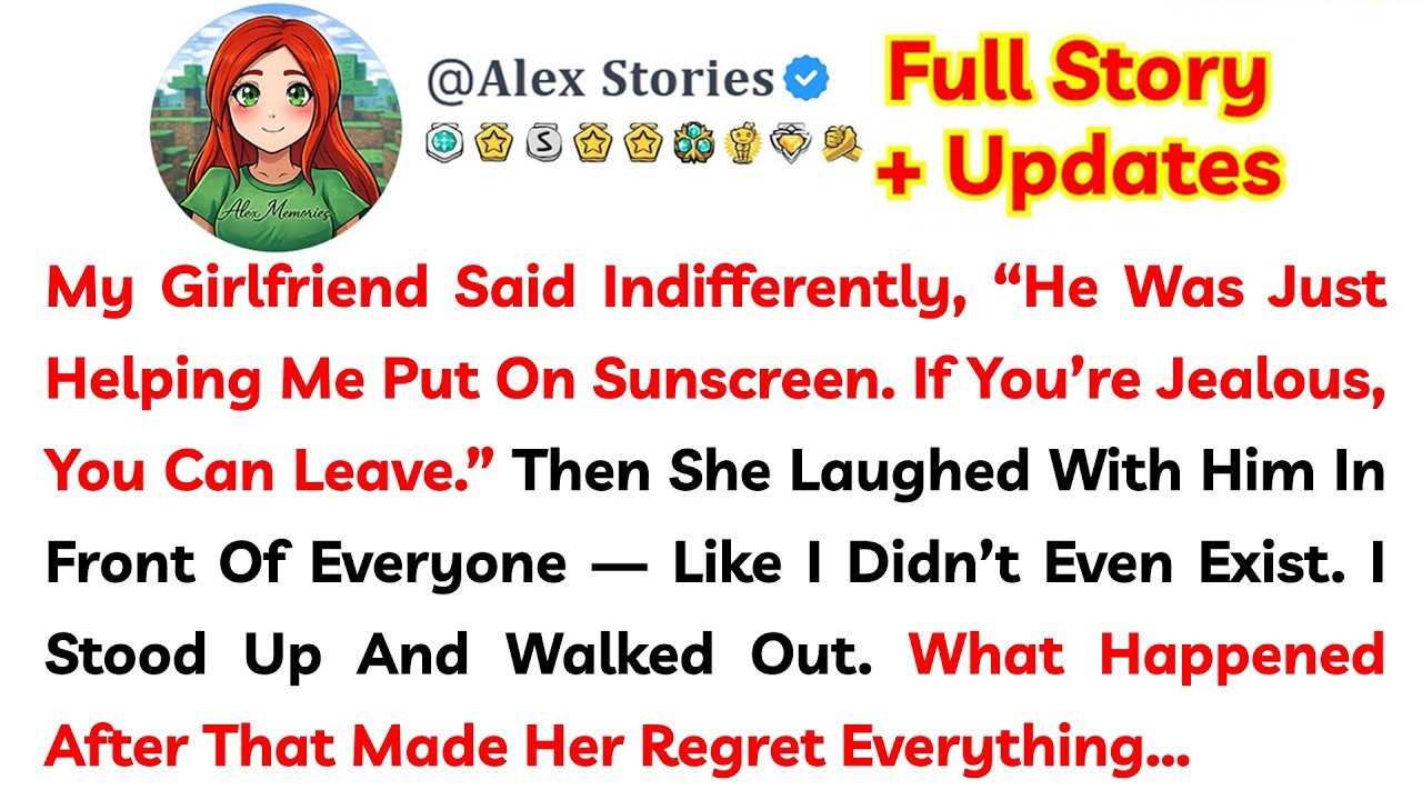 My Girlfriend Said Indifferently, “He Was Just Helping Me Put On Sunscreen  If You’re Jealous, Yo